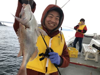 真鯛釣り　鯛サビキ釣り