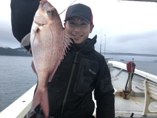 鳴門鯛　真鯛サビキ釣り