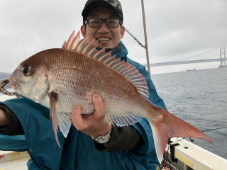 鳴門鯛　真鯛サビキ釣り