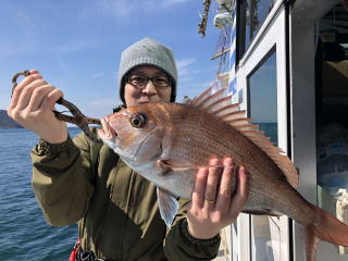 真鯛サビキ　鯛釣り