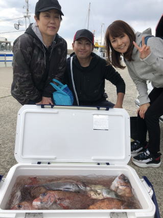 真鯛釣り　サビキ釣り釣果