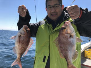 真鯛釣り サビキ釣りW