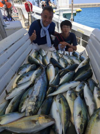 喰わせサビキ落とし込み釣果