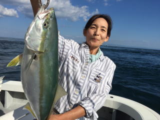 呑ませ釣りメジロ