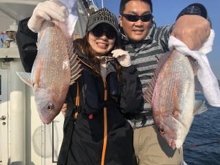 真鯛サビキ　淡路島　釣り船　三幸丸