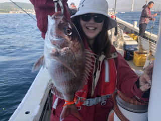 真鯛サビキ　淡路島　釣り船　三幸丸