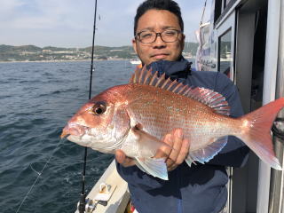 真鯛サビキ　淡路島　釣り船　三幸丸