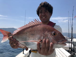 真鯛サビキ　淡路島　釣り船　三幸丸