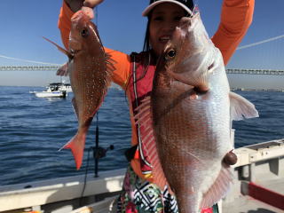 淡路島　釣り船　真鯛　鯛サビキ　真蛸　蛸釣り　タコ釣り