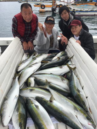 呑ませ釣り　メジロ　ブリ　青物