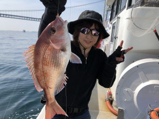 淡路島　真鯛サビキ　鯛釣り　明石鯛　爆釣り釣果