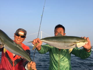 呑ませ釣りでの釣行です。