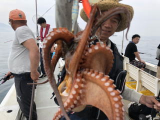 淡路島　釣り船　タコテンヤ　蛸エギ