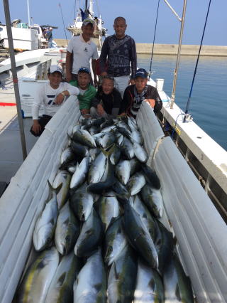 呑ませ釣りでの釣行　爆釣り