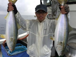 メジロ釣り　呑ませ　泳がせ釣り