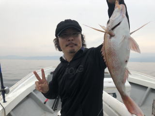 淡路島　釣り船　鯛釣り　鯛サビキ　明石鯛