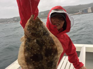 呑ませ釣り ヒラメ