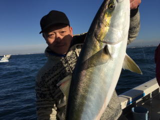 イカ呑ませ釣り ブリ メジロ