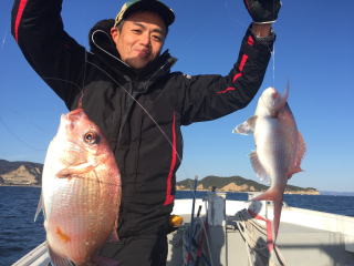 真鯛サビキ釣り