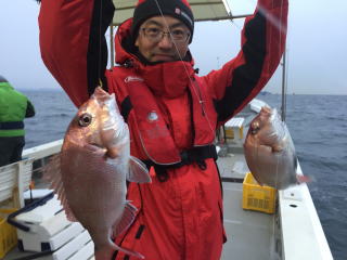 真鯛サビキ釣り