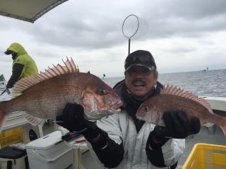 真鯛サビキ釣り