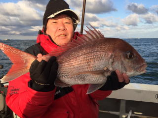 三幸丸　真鯛サビキ　爆釣り鯛釣り