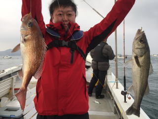 真鯛釣り　鯛サビキ