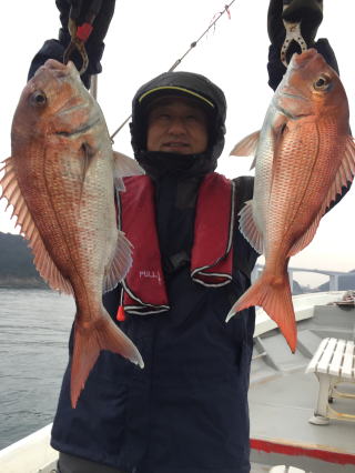 鳴門鯛　真鯛サビキ釣り