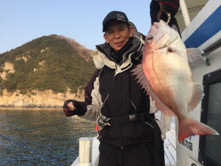 鯛釣り　小豆島