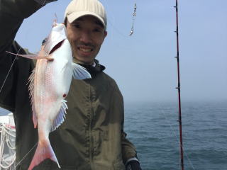 鳴門鯛　鯛サビキ釣り