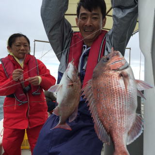 三幸丸　真鯛 爆釣り釣果