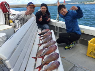 三幸丸 真鯛 爆釣り釣果