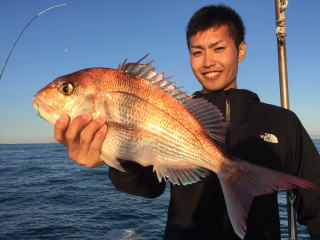 真鯛釣り　爆釣