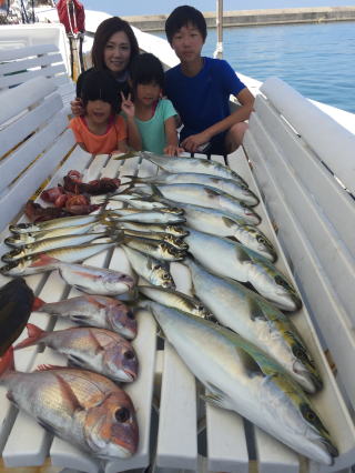 喰わせサビキ　ヒラメ　真鯛　青物　根魚　釣果