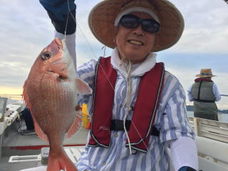 イワシの喰わせ釣り　真鯛