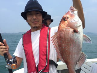 イワシの喰わせ釣り　真鯛