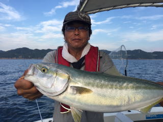 青物釣り　アンダーベイト喰わせサビキ　イワシの落とし込み