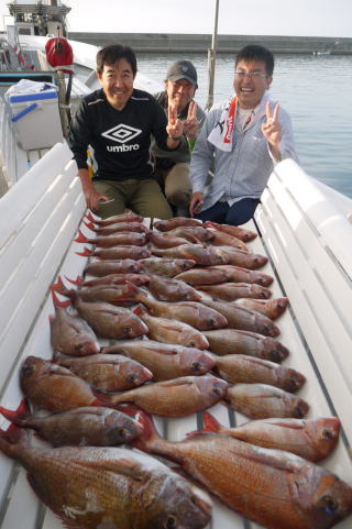 真鯛釣果　タイサビキ