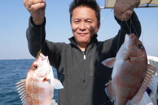 タイ釣り　明石鯛　