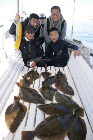 ヒラメ釣り釣果