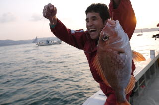 鳴門海峡　真鯛釣り