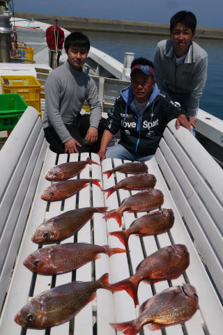 真鯛釣果