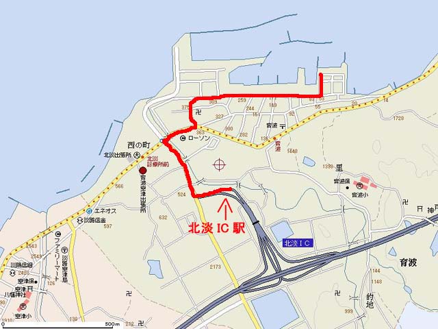 淡路島 釣り船 三幸丸 乗船マップ