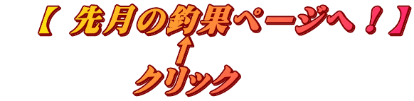 　【 先月の釣果ページへ！】 　　　　　↑ 　　　　クリック